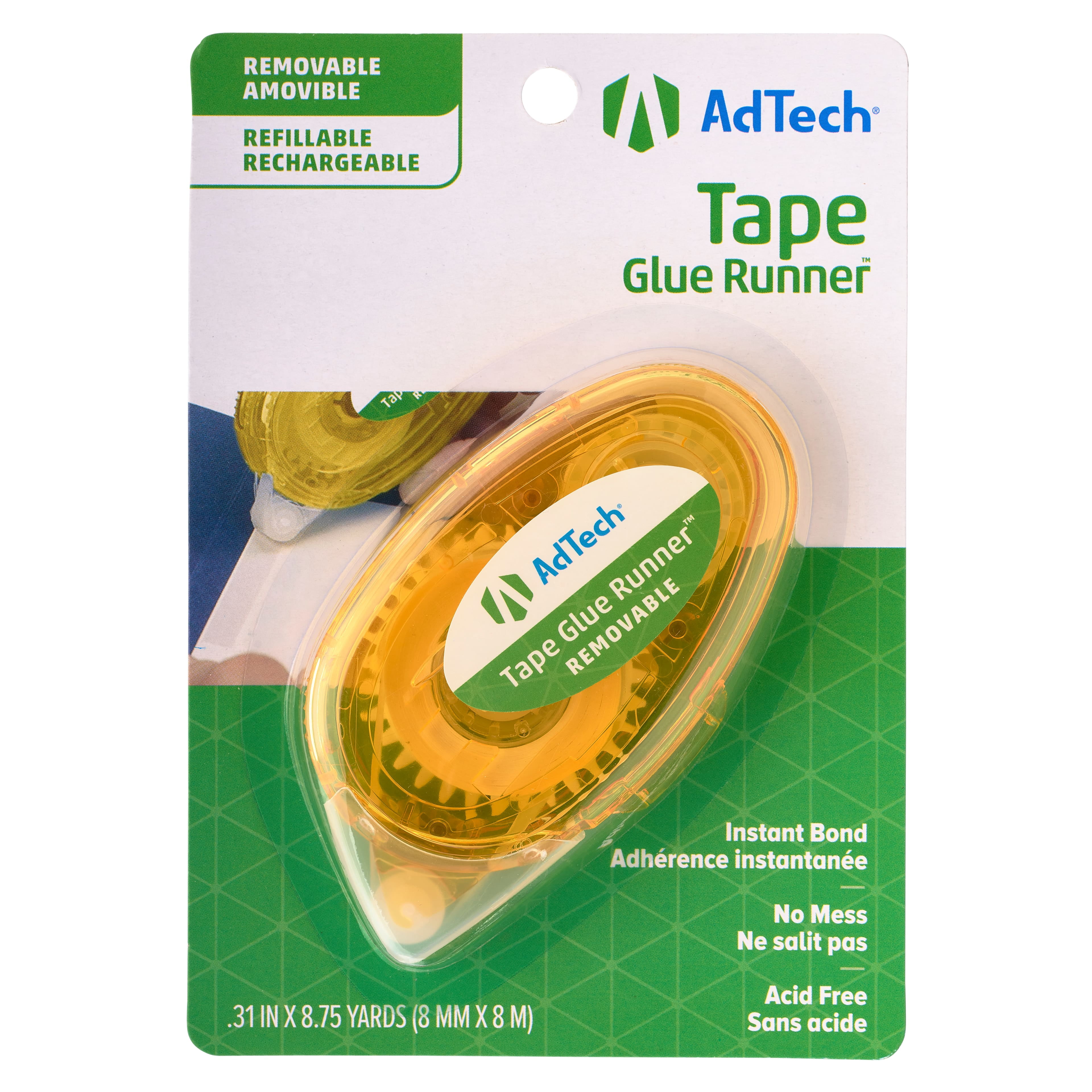 12 Pack AdTech® Tape Glue Runner™ Removable