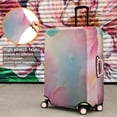 thumbnail image 4 of Pastel Floral Watercolor Pattern Luggage Cover Fashion Suitcase Cover Baggage Covers Fit 25-28 Inch Luggage (Go Travel), 4 of 5