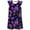 Purple, variant on Aihuaihua Kids Nightgowns Girls 7-8 Casual Wear Flutter Sleeve Cartoon Printed Cute Dresses Pajamas for Little Girls Black,9-10Y