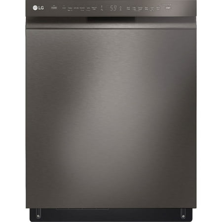 LG LDFN4542D 48 dBA Black Stainless Front Control Dishwasher with QuadWashÂ™