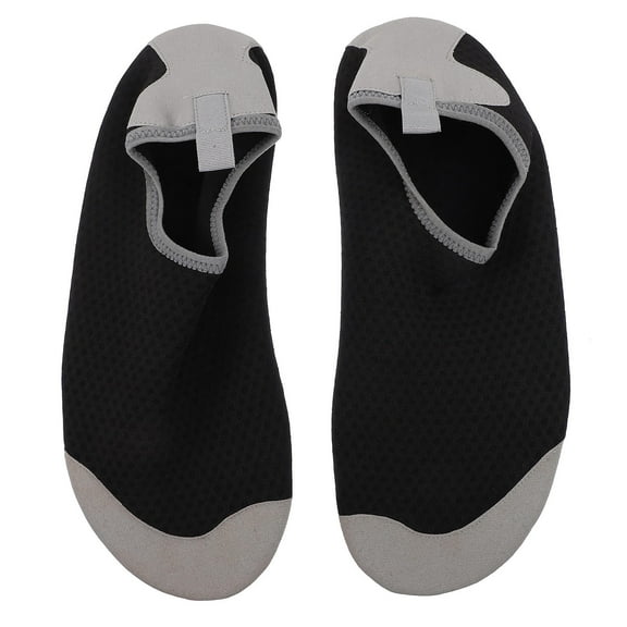 Soimiss 1Pair Black Unisex Water Shoes for Outdoor Activities Lightweight Quick Drying Design