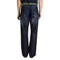 thumbnail image 2 of Flypaper Men's Belted Dark Wash Jeans Bootcut Leg Regular Fit 32x34, 2 of 3