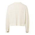 thumbnail image 5 of Women Blouses Pattern Fashion Ladies Sweatshirt Petite Women Yoga Jacket Ladies Sweat Shirt Running Cold Weather Plain Long Tunic Length Sweatshirt Car Womens Striped Sweater White S, 5 of 8