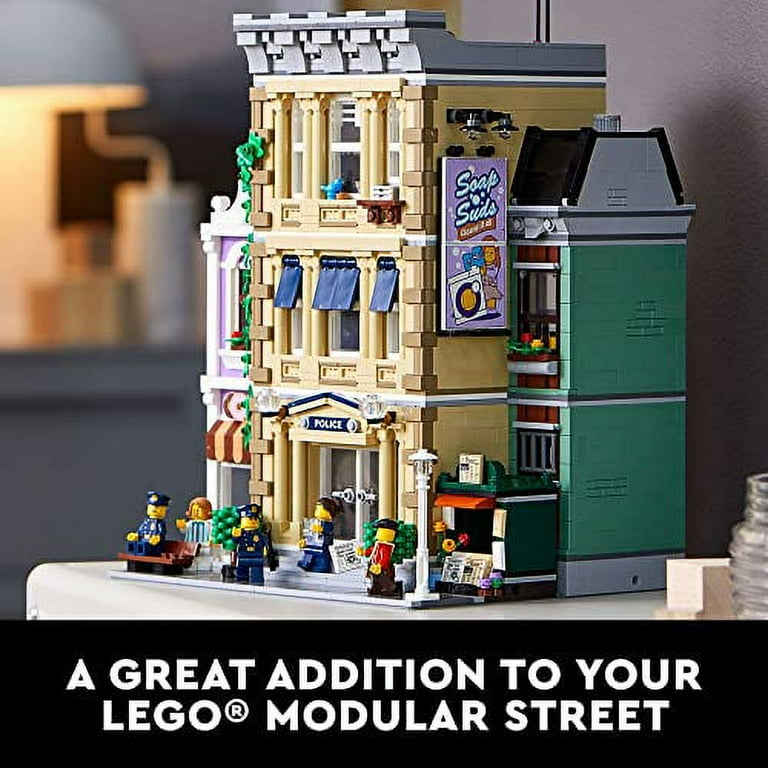 Lego police station modular sales