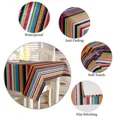 thumbnail image 6 of Mexico Style Colorful Stripes Tablecloths Waterproof Kitchen Items Coffee Table For living Room Home Decor Dining Table, 6 of 7