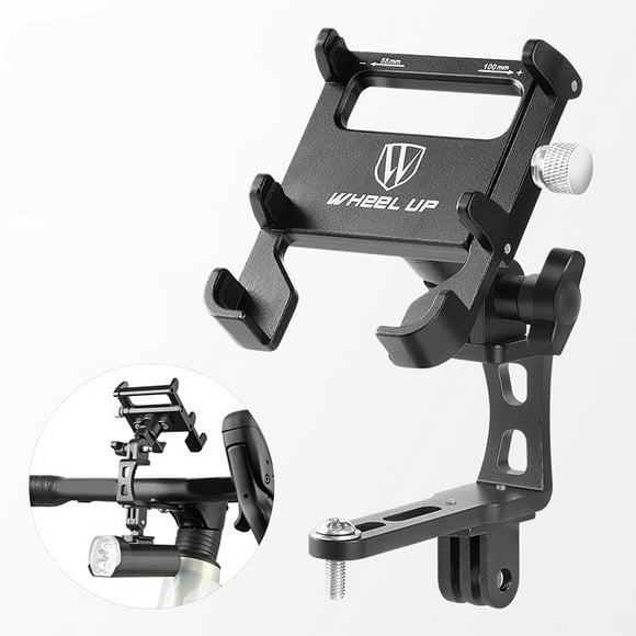 Bike Phone Holder Adjustable Aluminum Alloy Cellphone Holder Mountain Bike