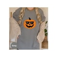 thumbnail image 4 of Cool Pumpkin Halloween Shirt, Funny Pumpkin Face Tee, Halloween Party Wear, Spooky Season Top, Autumn Shirt, Jack o Lantern Tee, 4 of 10