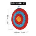 thumbnail image 3 of Hand-Made Archery Arrow Target, Traditional Retro Shooting Arrow Target with Hanging Sling Backyard Straw Targets Bow Target Darts Target Props Sports Training Accessory, 3 of 9