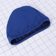 thumbnail image 2 of FRCOLOR 18 Pcs Adult Swim Stretchable Polyester Swim Swimming Hat Unisex Solid Color Swimming Caps Shower Caps Swimming Accessory (Blue), 2 of 8