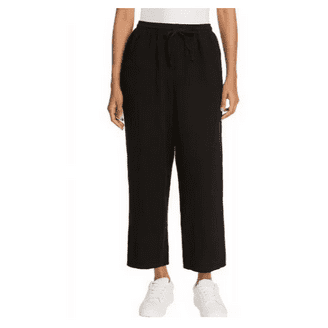 Jessica Simpson Women's Cadie Soft Pants (Black/Off White, M