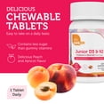 thumbnail image 2 of Zahler Junior Vitamin D3 + K2 Chewable Tablets for Kids, 2000 IU, 90 Count, Vitamin D3, Immune Support, Healthy Bones & Teeth, Kosher, 2 of 7