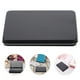 thumbnail image 4 of ColoMX Caja organizadora de efectivo de Metal negro, bandeja de moneda de una sola fila, caja portátil para guardar dinero, cajas vacías negras para el hogar o la oficina, 4 of 7