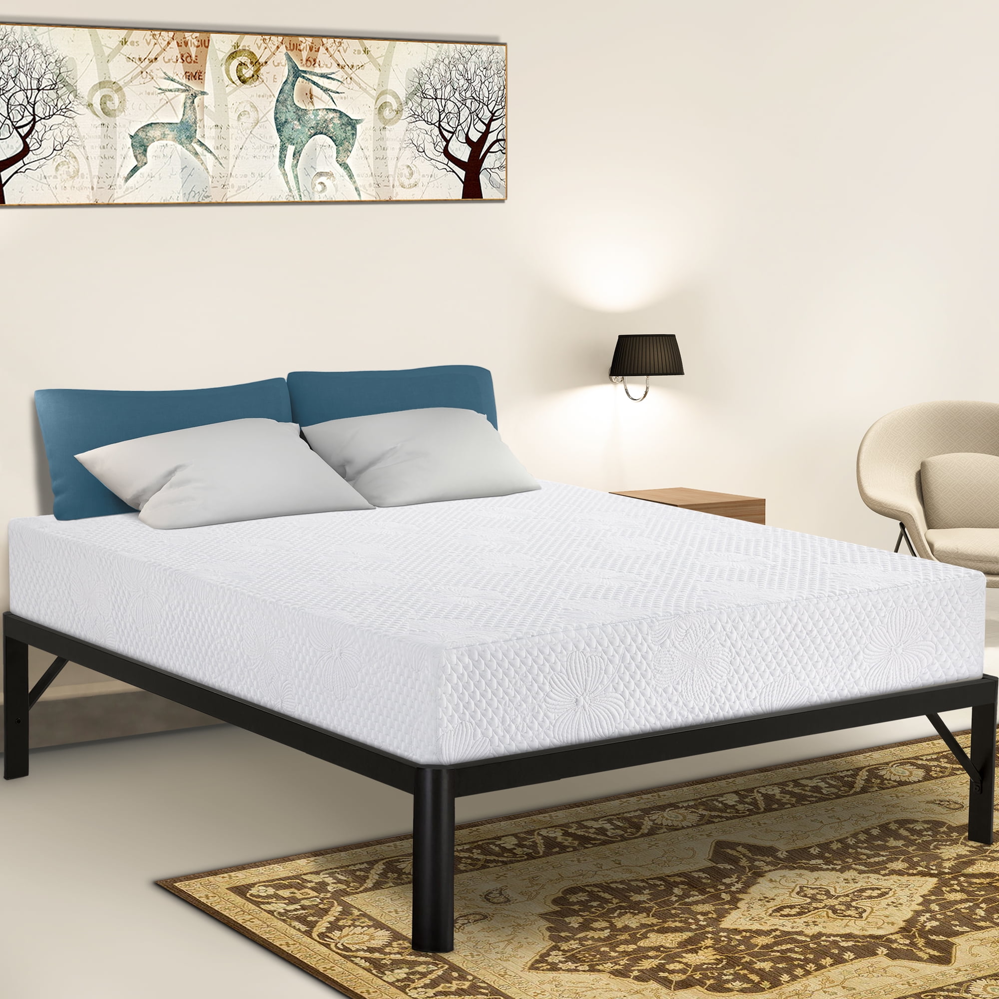 GranRest 9 Inch Luna Memory Foam Mattress Mattressina