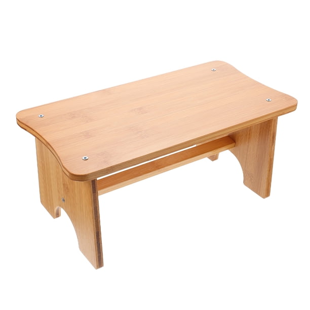 ColoMX Pisos de paso sin esabroch taburete de madera de madera taburete de la pierna del taburete de la pierna