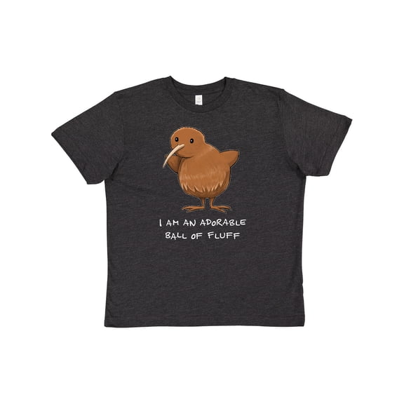 Inktastic I Am an Adorable Ball of Fluff- Cute Kiwi Bird Youth T-Shirt
