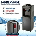 Farberware FW29919 Freestanding Hot and Cold Water Cooler Dispenser