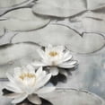 thumbnail image 3 of Weisz, Irene 12x12 Black Modern Framed Museum Art Print Titled - My Garden Pond I, 3 of 5