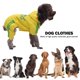 thumbnail image 5 of Abrigo De Invierno Para Perros Vêtement pour chien Chiot Gilet Four-Legged Soft Material (XL ) Jaune, 5 of 5