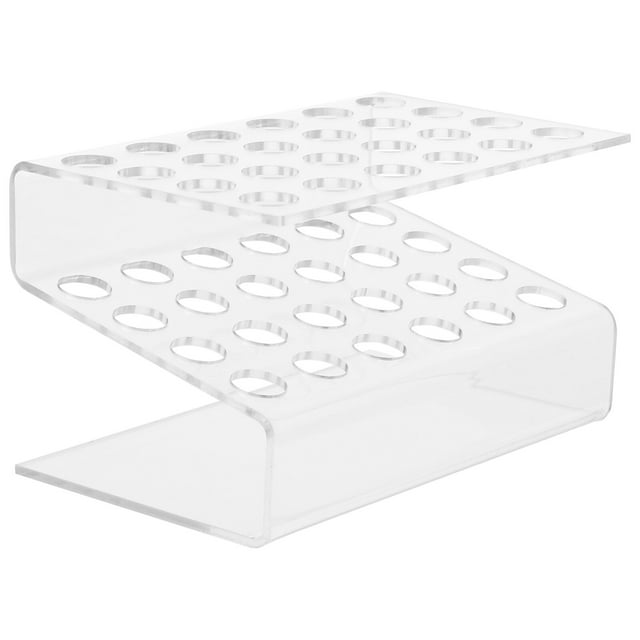 unbranded Organizador De Acrílico Transparente Para Lápices Y Brochas Con Uso Práctico En Oficina Y Hogar
