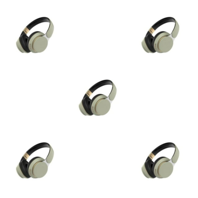 Methold Auriculares inalámbricos con cable Bluetooth Estéreo de alta con micrófono para computadora portátil verde Type2 NO2