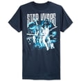 thumbnail image 1 of Fifth Sun Mens Vintage Print Graphic T-Shirt, Blue, Small, 1 of 1
