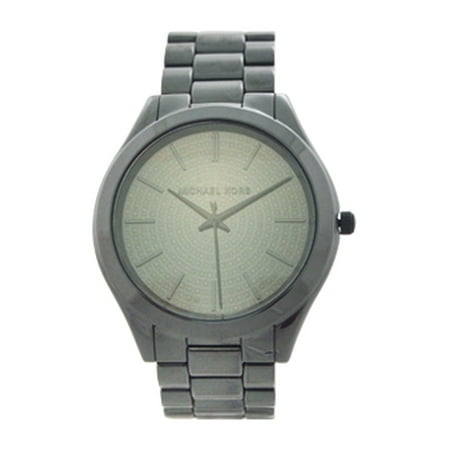 Michael Kors Women's Slim Runway MK3449 Black Ceramic Quartz Watch