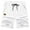 White, variant on SHIXIAOO Waffler Solid Color Shorts for Men's Sports and Casual Pants 3 Point Pants Size Open 9 10 Tech Pants Mens Pants 42x34 6 Foam Boys Winter Clothes Size 6 4 Year Chinos Pants Men Stretch Men