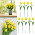 thumbnail image 2 of Fake Flowers Clearance! 9Pcs Mini Simulation Flowers Artificial Flowers For Home Kitchen Decor Mother'S Day Spring Easter Wedding Bouquet Decorations Floral Arrangements, 2 of 7