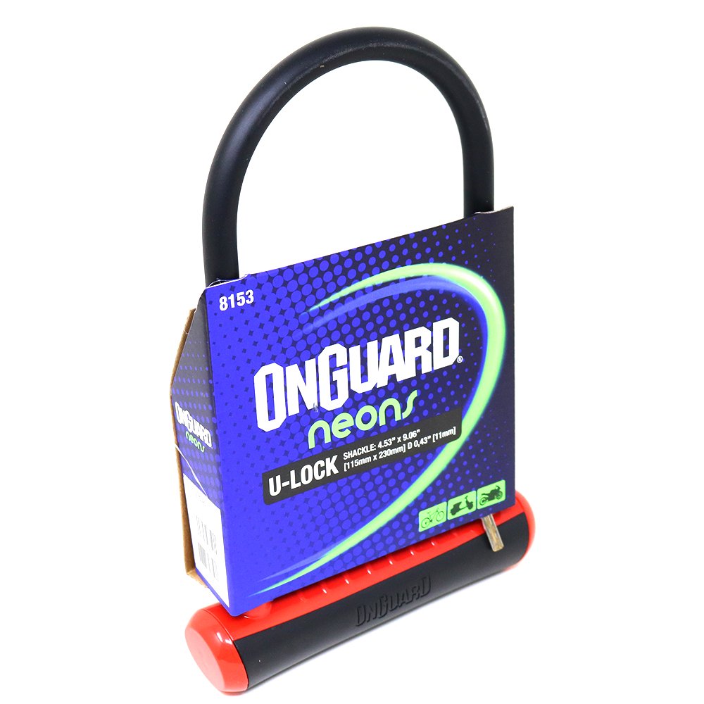 Candado On Guard ULock Ns Std 115X230Mm Rojo Knasta Chile