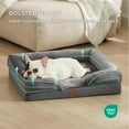 thumbnail image 4 of Orthopedic Dog Bed for Medium Dogs - Waterproof Dog Sofa Beds Medium, Supportive Foam Pet Couch Bed with Removable Washable Cover, Waterproof Lining and Nonskid Bottom,, 4 of 17