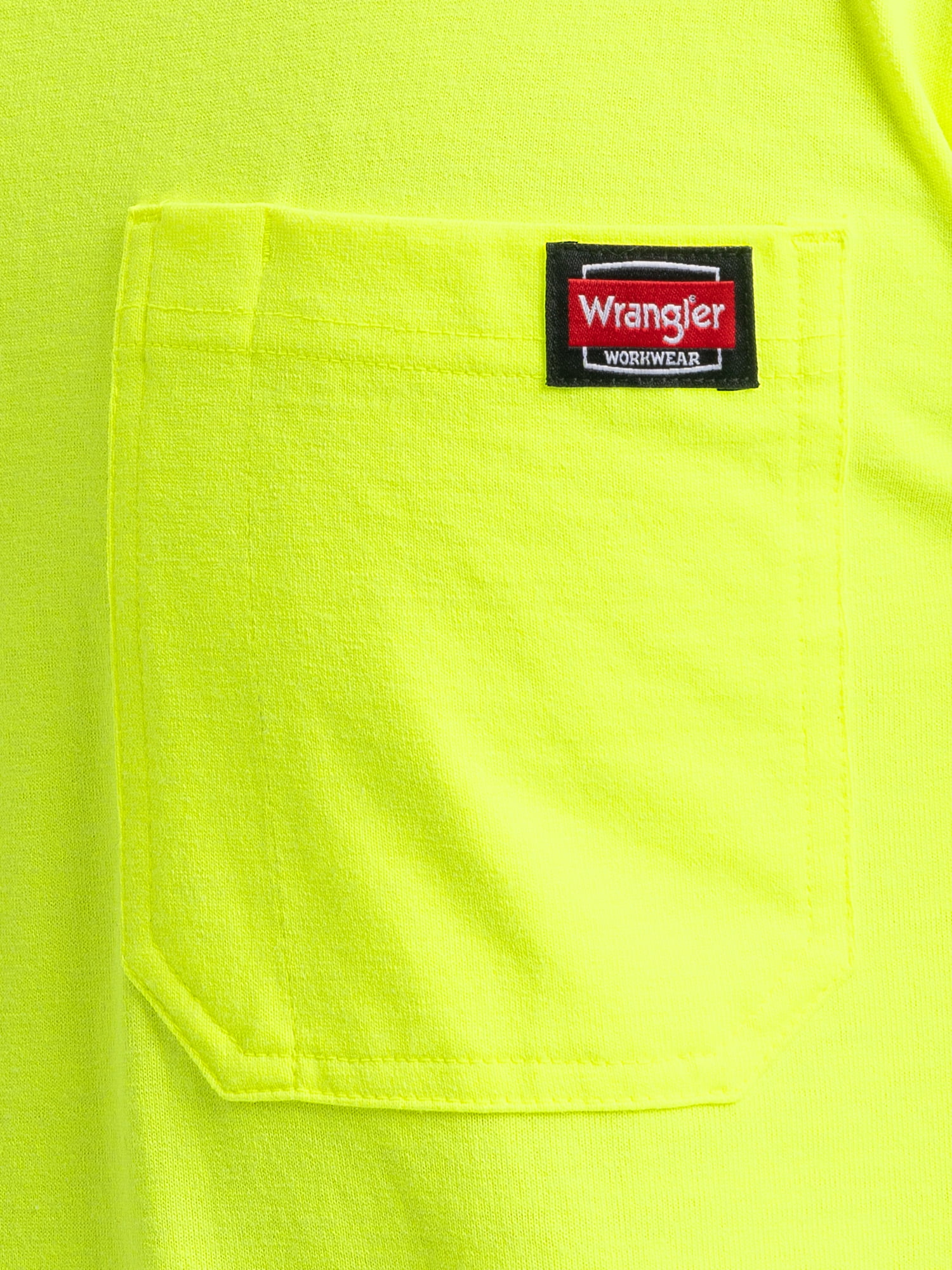 Wrangler Workwear Men's Long Sleeve Heavyweight Pocket T-Shirt, Size S-3XL (Men's and Big Men's)