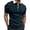 Navy, variant on Mens Summer Shirts, Men Casual Soild Zipper Top Shirt Turn Down Collar Blouse Short Sleeve Top Shirt Fashion Casual Shirt Formal Shirt Navy XXL