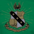 thumbnail image 3 of CafePress - Alpha Sigma Phi Coat Of Arms T Shirt - Women's Traditional Fit Dark T-Shirt, 3 of 4