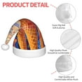 thumbnail image 4 of Balery Trio Of Dripping Cones Pattern Santa Hat Christmas Hat Funny Christmas Hat Christmas Knitted Beanie Hat For Kids, 4 of 6