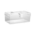 thumbnail image 4 of Caja de primeros auxilios familiar, caja de almacenamiento, práctico contenedor multifuncional portátil, organizador para senderismo, coche, oficina, 233 cm x 145 cm x 95 cm Yinane Estuche de almacenamiento médico, 4 of 8