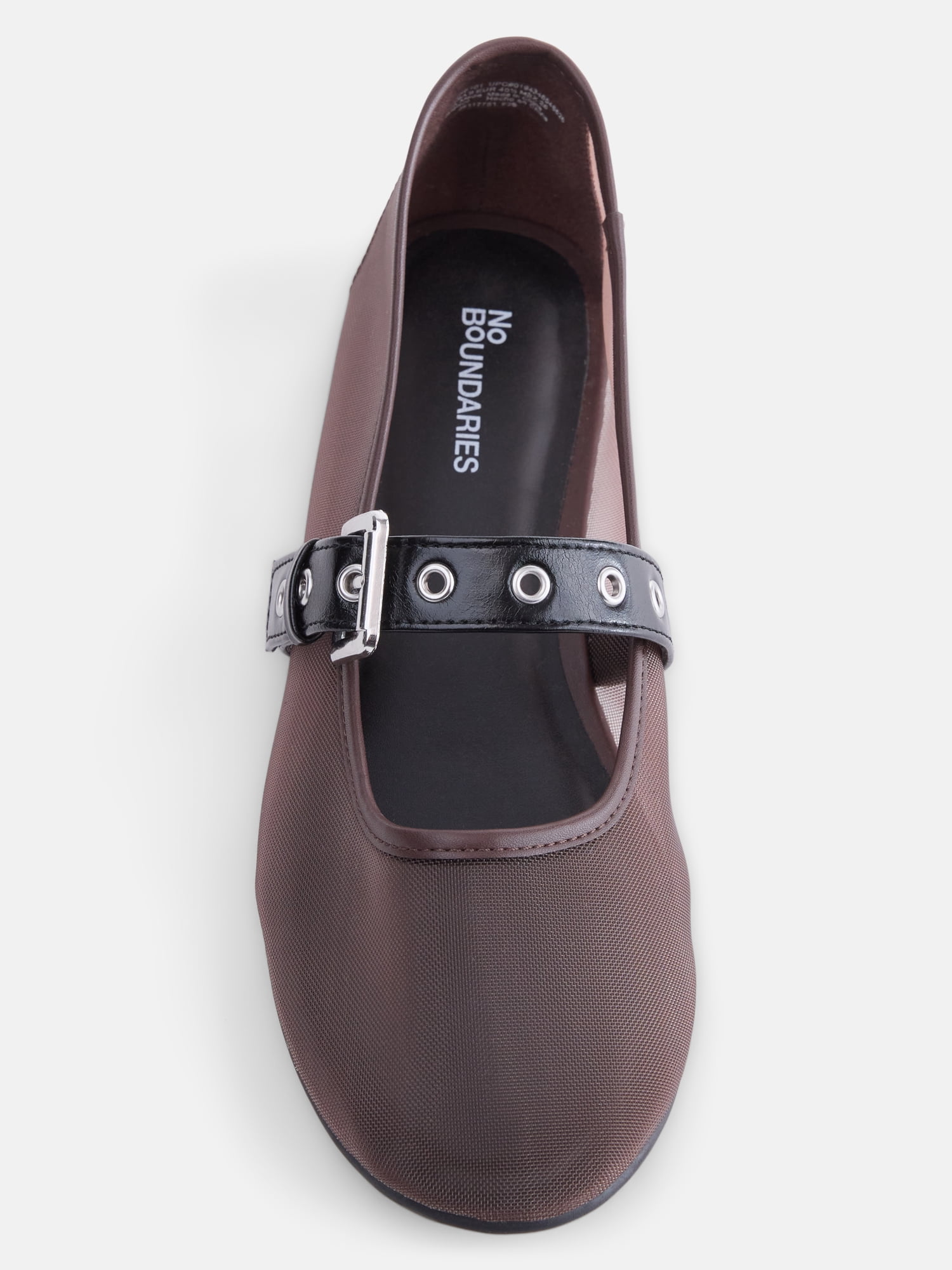 No Boundaries Women’s Mesh Mary Jane Flats