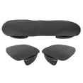 thumbnail image 2 of Fornt / Rear Auto Car de asiento transpirables Cojín Cojín de material cuero PU Universal Negro, 2 of 9