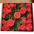 thumbnail image 1 of Laklulu - Rosas de espuma de flores artificiales con tallos - ramos de boda, 1 of 5
