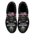 thumbnail image 2 of Mexican American flag Shoes Sneakers Black Size 13, 2 of 7