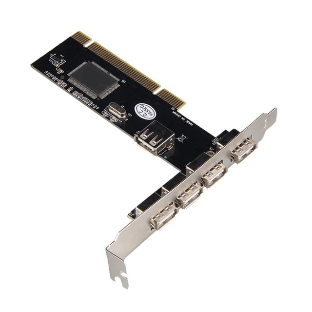 Milaget PCI 32bit to 4+1 ports USB2.0 Expansion Controller Card Support