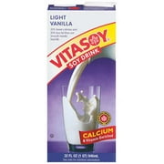 Vitasoy: All Natural Light Vanilla Soy Beverage, 32 oz