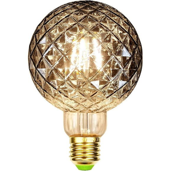 Led Bulbs Vintage Light Bulb 4w Crystal Edison Bulb G95 220/240v E27 Specialty Decorative Light Bulb (smoke)