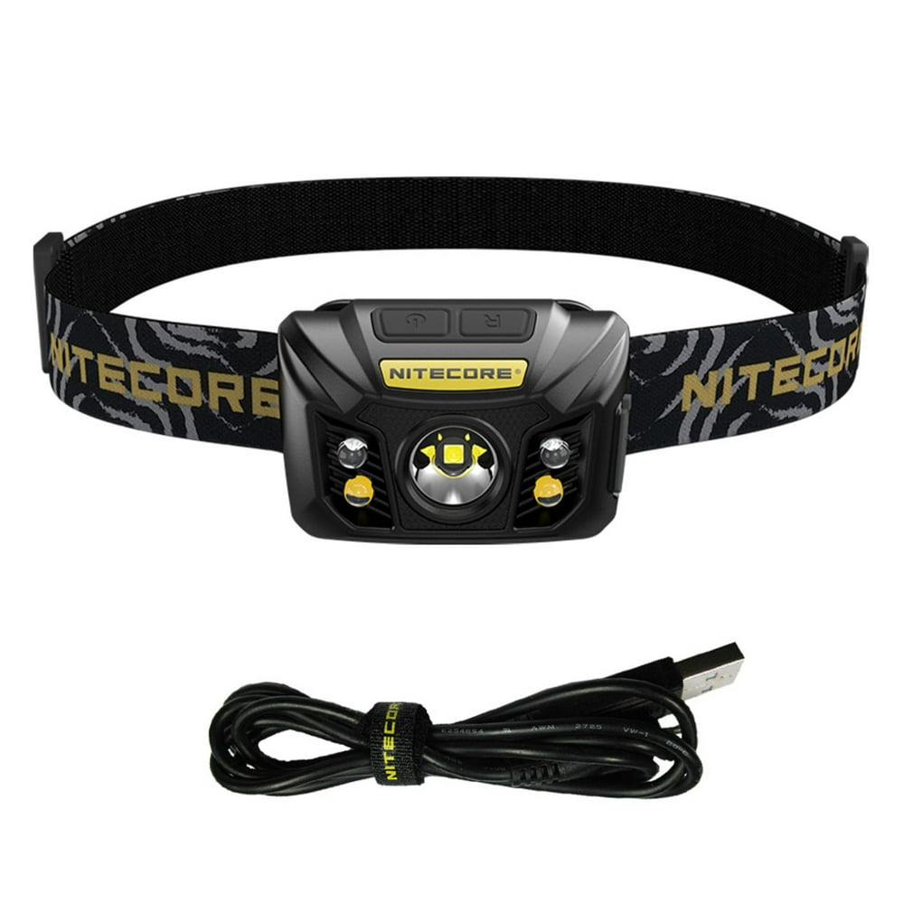 NITECORE NU32 550 Lumen LED Rechargeable Headlamp with White and Red