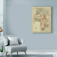 thumbnail image 3 of Trademark Fine Art 'Antique Map of Africa' Canvas Art by Johnson, 3 of 4