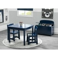 thumbnail image 4 of Delta Children MySize Wood Play Table and Chair Set (2 Chairs Included) - Greenguard Gold Certified, Deep Blue, 4 of 4