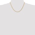 thumbnail image 2 of 10K Yellow Gold Rope chain Diamond-cut 18 in 3 mm 3.0mm diamond-cut Quadruple, 2 of 5