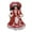 Red, variant on Beautiful Triangel Dolls Porcelain Dolls Standing Model Delicate 17 Inch Porcelain Dolls Figurine Table Desk Decors