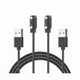 thumbnail image 1 of W829 Compatible with IOWODO W60 & Blackview W60, R50pro, R30 Pro Smart Watch Charger, [2-Pack] Magnetic Charging Cable Smartwatch Charger for W60Smart Watch（Black&Black）, 1 of 1