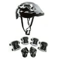 thumbnail image 1 of Agiferg Ensemble de 7 Pcs Casque de Sécurité pour Patinage pour Enfants Genou, 1 of 3