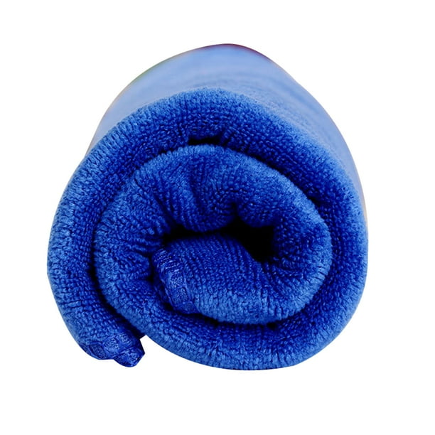 Toalla para el cabello de microfibra, que absorbe el agua, ultra absorbente y de secado más rápido, para todo tipo de cabello